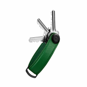 Orbitkey Privjesak za ključeve od teksturirane kože Orbitkey 2.0 Pebbled Leather - Emerald