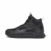 Puma Trinity Black Mens Suede Ankle Sneakers - Mens