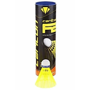 Carlton F2 žogice za badminton, 6 kos, rumene