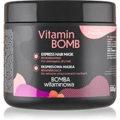 Joanna Vitamin Bomb Express Conditioner ekspresni regeneracijski balzam za suhe in poškodovane lase 500 ml