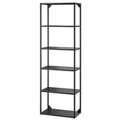 ENHET Visoki okvir s policama, boja antracita, 60x30x180 cm