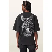 AllSaints oversize kratka ženska majica bombažna SERAPH AMELIE SS