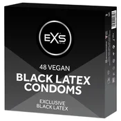 EXS Black - črni kondomi (48 kos)