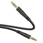 Hoco AUX kabel z 3,5-mm priključkom na 3,5-mm priključek Hoco, 1 m, UPA24, črn
