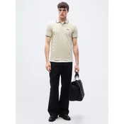 BOSS Polo majica Paul 50506193 Svetlo bež Slim Fit