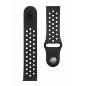 Tactical Taktični 234 Dvojni silikonski trak 22 mm črn