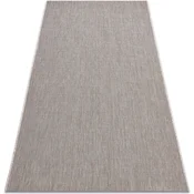 Rugsx Preproga v videzu sisala FLOORLUX 20580 gladko, 60x110 cm Srebrna