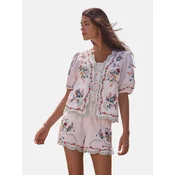 love & roses Bluza rumena/zelena/roza/rdeča