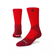 Stance Tehnične nogavice crew icon sport crew red