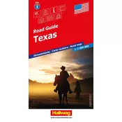 Hallwag Strassenkarte USA, Texas 1:1 Mio.