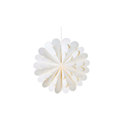 Markslöjd 705945 - Božična dekoracija MARAVILLA 1xE14/25W/230V pr. 60 cm bela