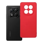 OEM Mehka torbica za XIAOMI Redmi Note 14 Pro 5G, rdeča