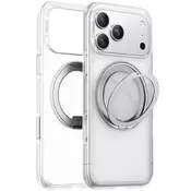 Premium ovitek Torras Ostand R Fitness za iPhone 17 Pro - clear