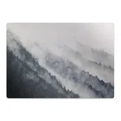 Decormat Podloga za stol Mountains in the fog 120x90 cm 2 cm