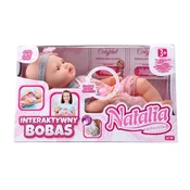 slomart Interaktivna lutka Natalia ARTYK, 41 cm, s zvoki