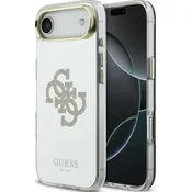 Guess PC/TPU Mirror 4G Glitter Logo MagSafe zadnji pokrov za iPhone Air zlati