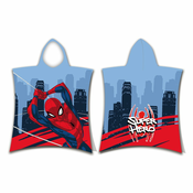 Crveni/plavi djecji ponco od frotira Spider-Man – Jerry Fabrics