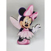 Loranc Magnet za torto - Minnie roza vila