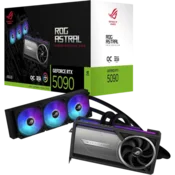 Asus Graficka kartica ROG Astral LC RTX 5090 32GB GDDR7 OC, 512-bit, Liquid Cooler, 2xHDMI 3xDP, Crna