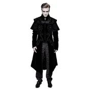 Moški plašč DEVIL FASHION - gotski - CT13401