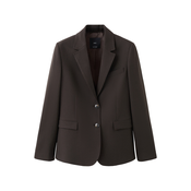 MANGO Blazer BERGEN temno rjava