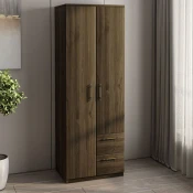 Hanah Home Ormar Merlin 2, 60x171,8x45 cm, , Braon