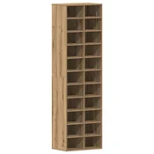 Vidaxl omara za čevlje Artisan Oak 54x34x183 cm inženirski les