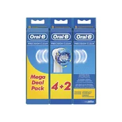 Oral-B EB20 Precision Clean nadomestne ščetke, 6 kos