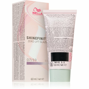 Wella Professionals Shinefinity Zero Lift Glaze demi-permanentna barva za lase odtenek 07/59 - Strawberry Wine 60 ml