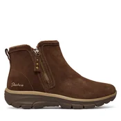 Škornji Skechers Easy Going - Urban Zip 168188 Rjava