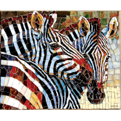 Sunsout - Puzzle Vitražne zebre - 1 000 kosov