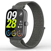 INF Pleteni najlonski pašček za Redmi Watch 5/4 Grey, (21683049)
