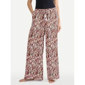 Triumph Hlače iz tkanine Summer 10227246 Rjava Wide Leg