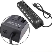 USB 2.0 Hub sa 7 Portova