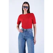 Trend Alacati Stili Ženska bluza Alc-X15094, Crvena