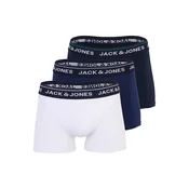 JACK & JONES Boksarice JACBRANCO marine / črna / bela
