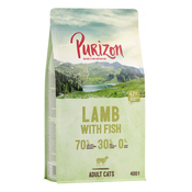 Purizon suha hrana za mačke 2 x 400 g po poskusni ceni! - Adult jagnjetina & riba