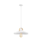 Luster na lanku NEXT 1xE27/60W/230V bela