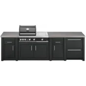 Grandpro Letna kuhinja 286 ALU Series - Graphite + Premium plus [SGPP3NFDD1]