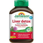 Jamieson Liver detox biljni kompleks – čičak + artičoka i kurkuma 30 tableta