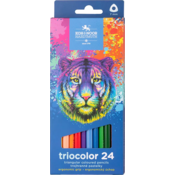 Koh-i-Noor Triocolor trikotne barvice 12 kosov Tiger