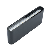 LED spoljašnje zidno svetlo FLOW LED/6W/230V IP54 crno