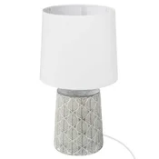 Stona lampa 1x40W E27 35.5cm siva Atmosphera
