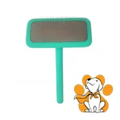 Tauro Pro Line Brush Rectangular Mint L, Drvena Cetka Za Pse i Macke