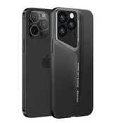 Premium tanek ovitek Blade z dodatno zaščito zadnjih kamer za iPhone 17 Pro - midnight black