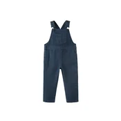 MANGO KIDS Hlače z naramnicami RANDALL temno modra