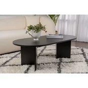 Hanah Home Klub sto Sable, 119x40x60cm, Crni