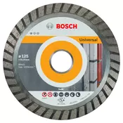 Bosch Dijamantska rezna ploca Standard for Universal Turbo dijamantska rezna ploca 125x22.23x10mm, 2608603250
