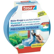 TESA lepilni trak ZA PLESKARSKA DELA TESAR PRECISION OUTDOOR 56250, (D X Š) 25 M X 25 MM, KREP