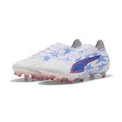 PUMA ULTRA 6 PRO KIDSUPER x CHRISTIAN PULISIC FG/AG Football Boots Unisex, Sports, White/Pink Lilac/Dusky Blue, 44